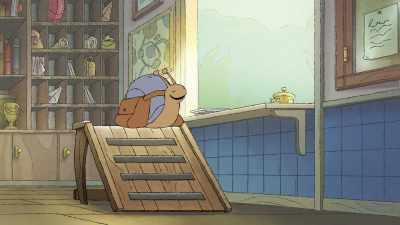 Duty calls. Next stop, Toad's house. - Frog and Toad