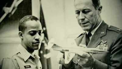 Dwight: They sent me down
to edwards to interview - Black in Space: Breaking the Color Barrier