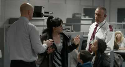 - D'you know what?
- All because you can't just calm down - I, Daniel Blake