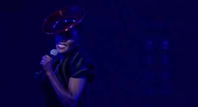 # D'you wanna pitch your big machine - Grace Jones: Bloodlight and Bami