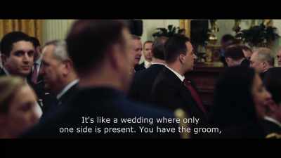E ca o petrecere de nuntă,
unde e prezent doar mirele... - 'Til Kingdom Come