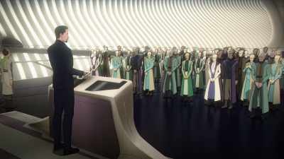 È chiaro che,
questo è uno di quei momenti... - Babylon 5: The Road Home