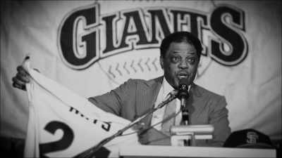 E dissemos: - Say Hey, Willie Mays!