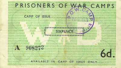 Each camp would have had their own money, - The Buildings That Fought Hitler