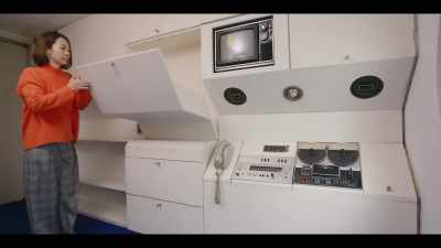 Each comfy capsule has an identical layout - The History of Home Narrated by Nick Offerman
