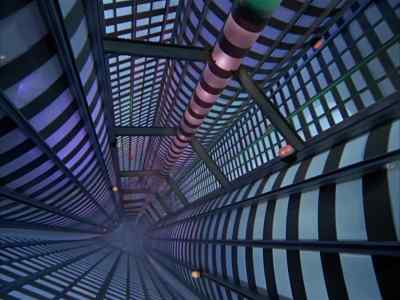 Each complex is over 800 floors deep. - The Time Tunnel