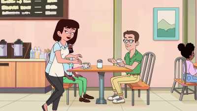 Each course gets smaller and smaller, - Chicago Party Aunt