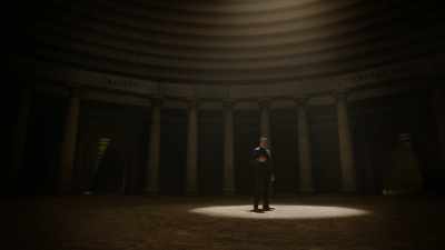 Each hallway memorializes
the mass extinctions that - Cosmos: Possible Worlds