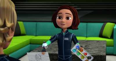 Each number corresponds
to a particular color. - Spy Kids: Mission Critical