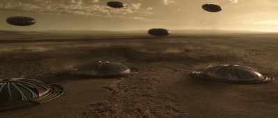 Each of the domes has been designed
for this moment... - Alien Worlds