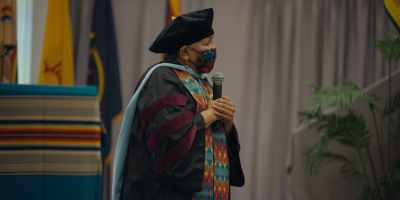 Each recruit
has chosen a loved one - Navajo Police: Class 57