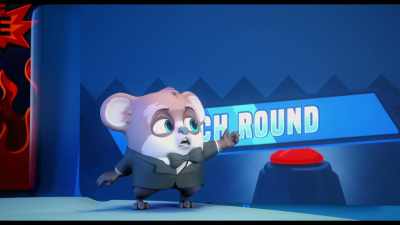 Each round, the athlete who hits
that glorious red buzzer - Daisy Quokka: World’s Scariest Animal