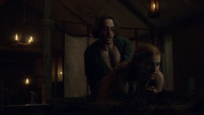 [Eadith grunts and gasps] - The Last Kingdom