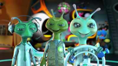 [eager babbling] - Alien TV
