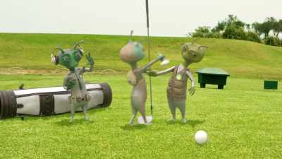 [eager babbling] - Alien TV