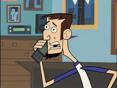 -(EAGLE SCREECHING)
-♪ (ROCK MUSIC PLAYING) ♪ - Clone High