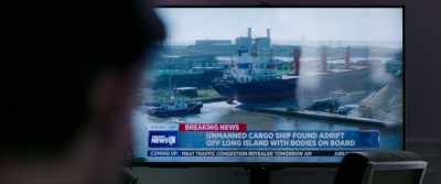 Early this morning
an unmanned cargo ship was discovered - Morbius