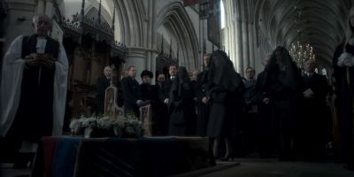 Earth to earth, ashes to ashes, - The Crown