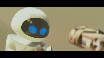 Earth? Earth! - Wall-e: M-o. - Wall-e! - WALL·E