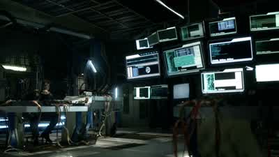 Earth monitoring station. - The 100