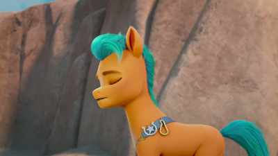 [Earth pony] What do you mean
something strange happened?! - My Little Pony: Make Your Mark