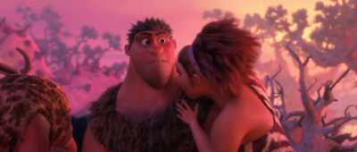 Easy. Calm down, big guy. - The Croods: A New Age