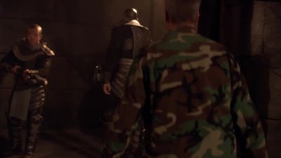 Easy, easy! Get outta here. - Stargate SG-1