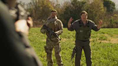 - Easy guys, easy.
- We're Americans. - Professionals