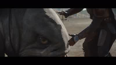 Easy. Okay. That's good. All right. - The Mandalorian