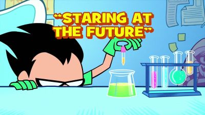 Easy, Robin, easy. - Teen Titans Go!