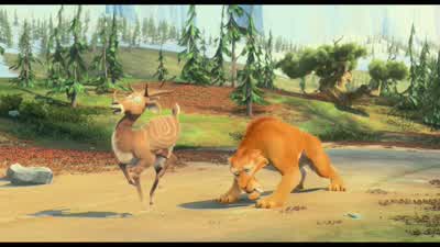 Eat my dust dingo - Ice Age: Dawn of the Dinosaurs