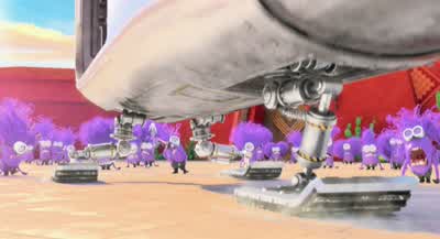 Eat jelly, you purple freaks! - Despicable Me 2