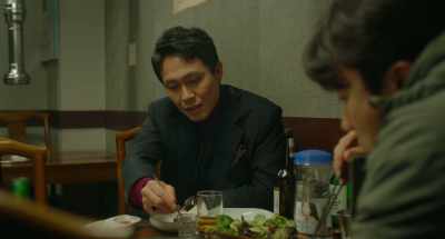Eat slowly. It is not cooked yet. - Switch
