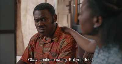 Eat. You have too much pride. - Swallow