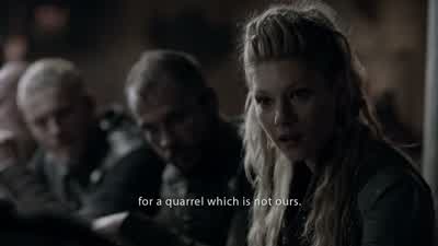 ECBERT: Um, King Ragnar, I have given you land. - Vikings