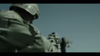 Echo 7 Kilo, you have Tango-heavy gun on your green-side. - American Sniper