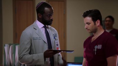 Echo to get a better idea
of her cardiac output, - Chicago Med