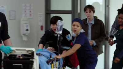 -Echo --
-Get him set up in Trauma 3 - The Good Doctor