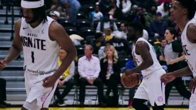 [echoed dribbling] - Destination NBA: A G League Odyssey