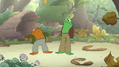 -[echoes]-[birds chirping] - Frog and Toad