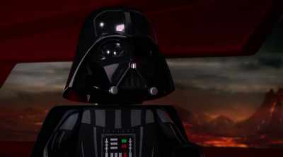 -(ECHOING) A chair, perhaps.
-(DARTH VADER SIGHS) - Lego Star Wars Terrifying Tales