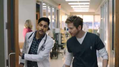 (ECHOING, OVERLAPPING CHATTER) - The Resident