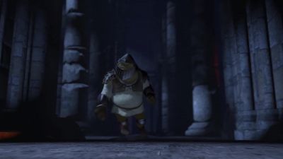 [Echoing]
Run! - Shrek
