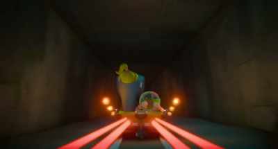 [echoing screaming] - Plankton: The Movie