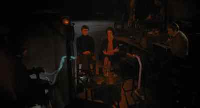 Ectoplasmic stalk through net, - The Legend of Hell House