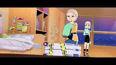 -[Ed grunts]
-[upbeat music playing] - Jentry Chau vs the Underworld