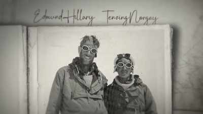 Ed Hillary and Tenzing Norgay,
two men who would rise
above the rest, - Tales From The Explorers Club