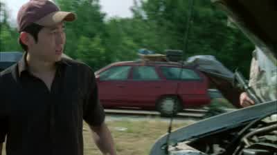 Ed never let me wear nice things like this. - The Walking Dead
