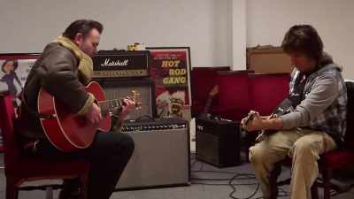 Eddie Cochran had a slap echo, - Jeff Beck: Still on the Run