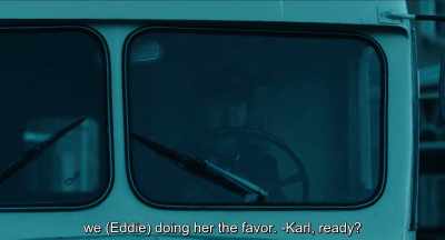 - (Eddie) Let's do her the favor.
- Karl, ready?
. - Never Look Away